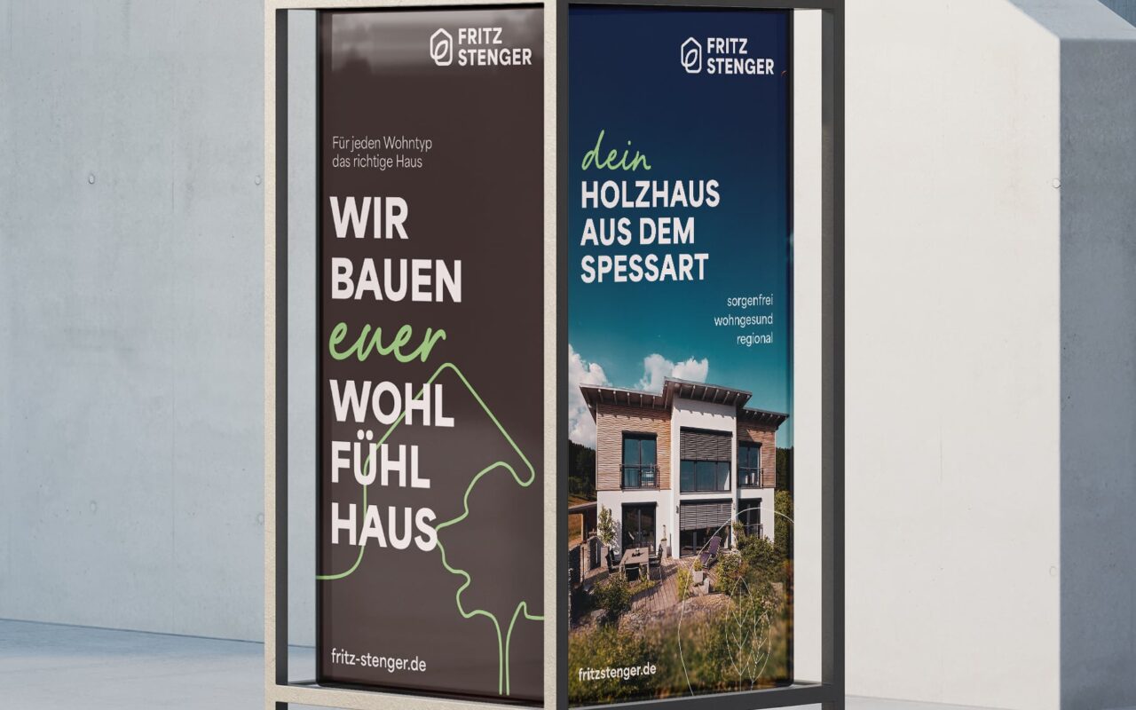Plakate für Fritz Stenger ausgezeichnet beim German Design Award durch die kreativbox