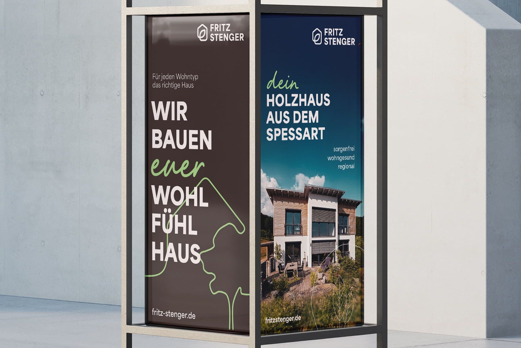 Redesign und Website für Fritz Stenger