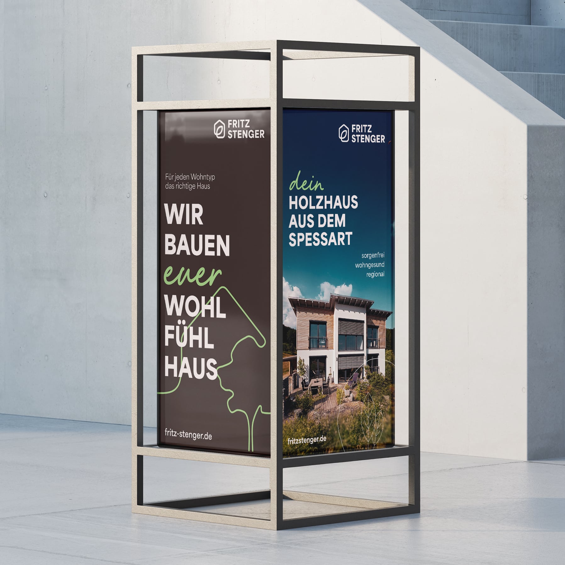 Plakate für Fritz Stenger ausgezeichnet beim German Design Award durch die kreativbox