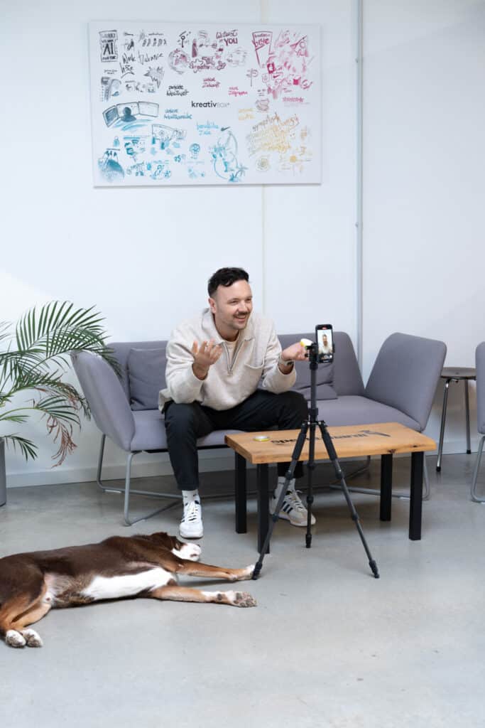 Content-Produktion für Social Media bei der kreativbox Werbeagentur Aschaffenburg