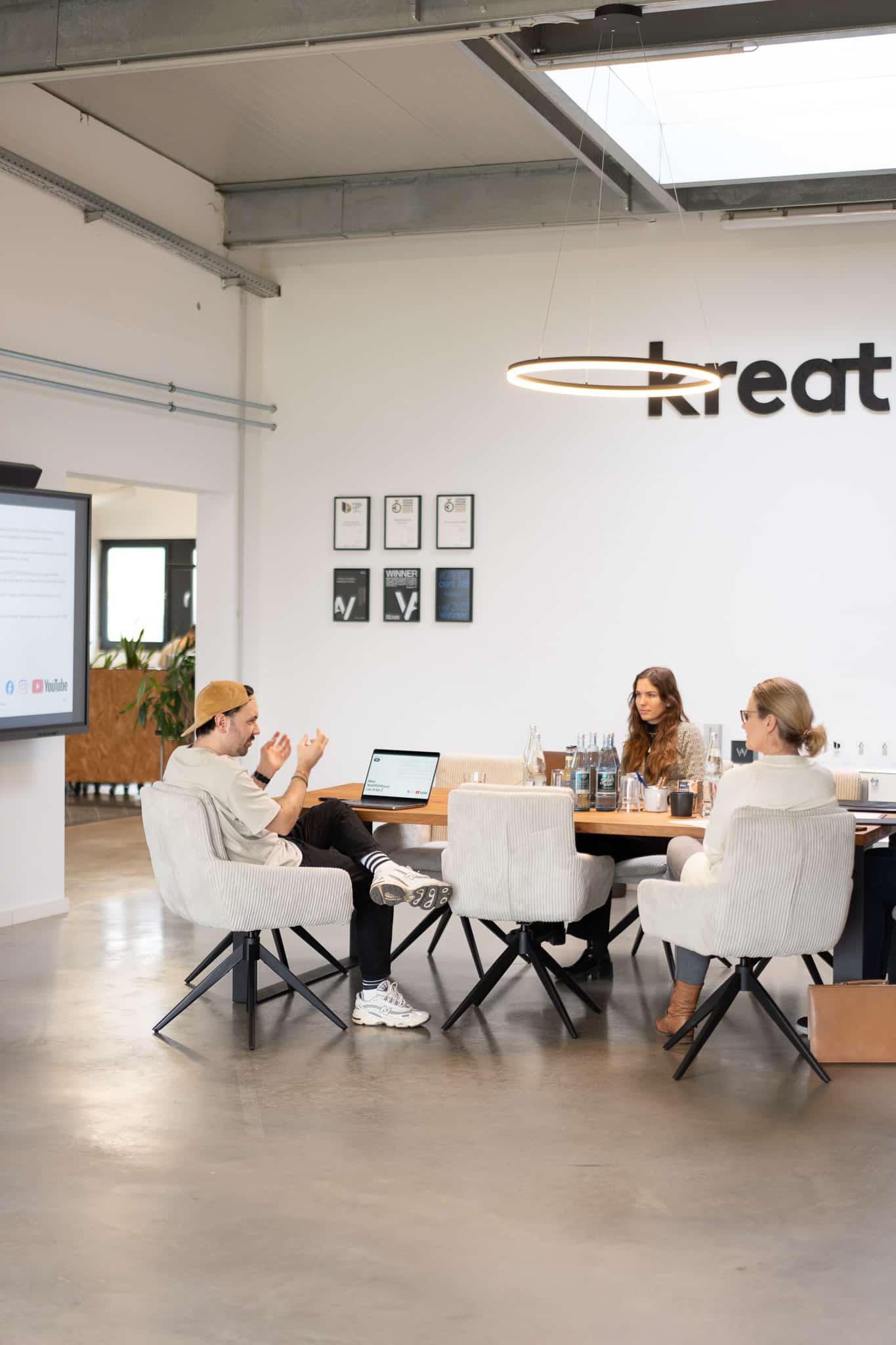 Team-Meeting der kreativbox im Kreativbüro Aschaffenburg-Elsenfeld