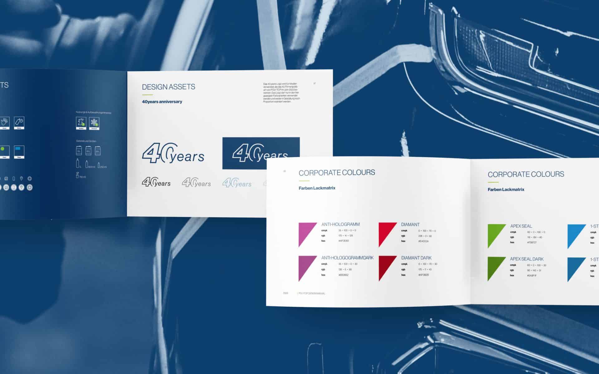 Branding und Corporate Design für POLYTOP aus dem Rebranding-Projekt der kreativbox