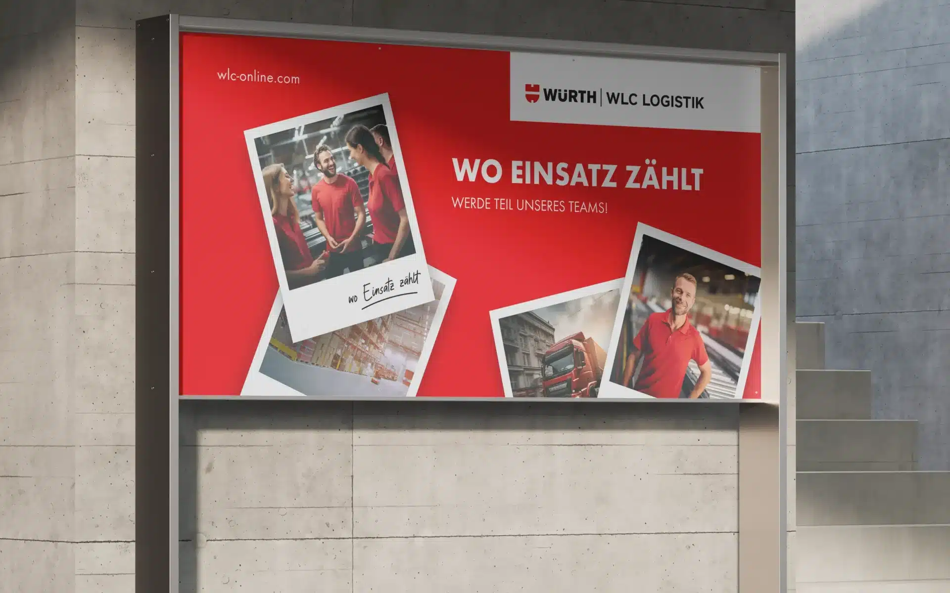 Employer Branding für WLC Würth-Logistik im Spessart